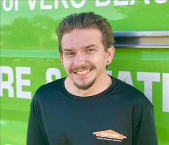 Coby Spivey, team member at SERVPRO of Vero Beach
