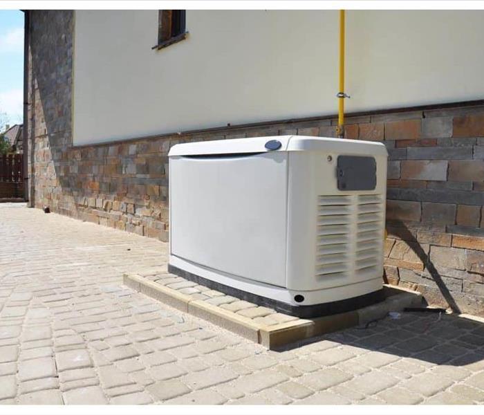 An example of a back up generator to be utilized for commercial purposes